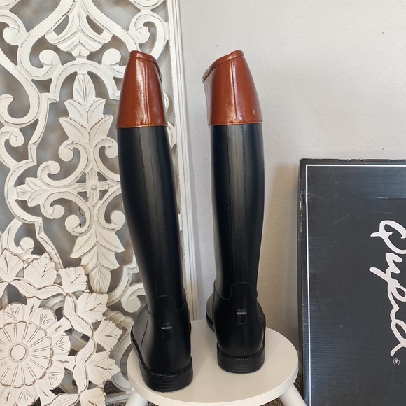 QUPID Women's RAIN BOOT - Black BRAND NEW IN BOX - Picture 10 of 15